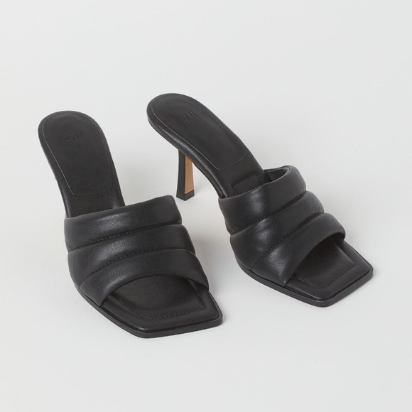 H&M 3 inch slip-on heels/sandals - Picture 2 of 4